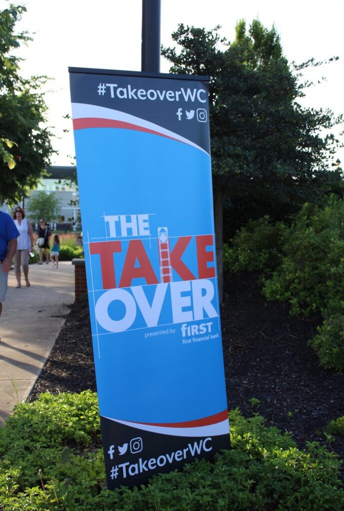 UCBMA Thursday Takeover sign
