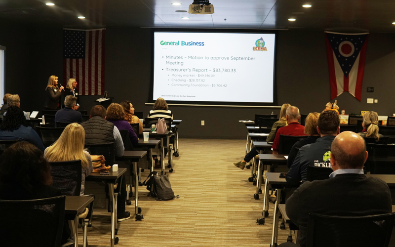 Members at a UCBMA monthly meeting